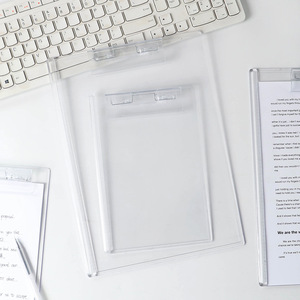 A4 <strong>Writing</strong> Board Clip <strong>Writing</strong> Pad Board Hard Document Board Clip Multi-function Power Bill Menu Clip - Product Image 5