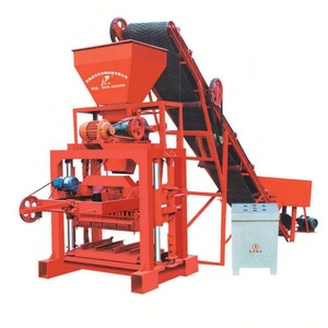 QTJ4-35 Small Cement <strong>Block</strong> <strong>Machine</strong> / Low-input <strong>Building</strong> <strong>Block</strong> <strong>Making</strong> <strong>Machine</strong> / Easy Production <strong>Line</strong> to Make Cement <strong>Blocks</strong> - Product Image 2