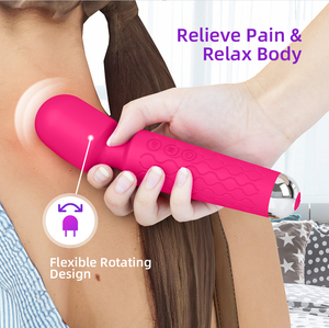 Groothandel Siliconen Seksspeeltjes Wand Massager Volwassen Seksspeeltje Vibrator Voor Vrouwen Sextoys Pour Femme Av Wand Massager Juguetes Seksuales - Product Image 6