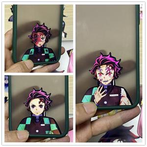 300 Designs Mixed Anime 3D Lenticular <strong>Sticker</strong> Demon Tanjirou Nezuko Kakashi DBZ Hunter Reflective Phone <strong>Stickers</strong> - Product Image 3