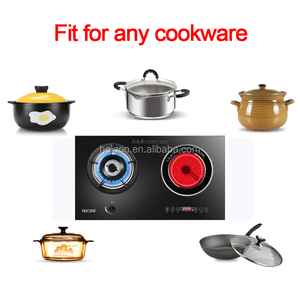 多功能制造炊具燃气灶2燃烧器结合电红外电磁炉 - Product Image 2