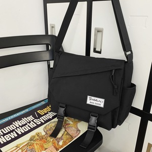 Moda rahat iş giysisi Crossbody çanta, kadın rahat Trendy marka büyük kapasiteli sırt çantası, erkek tuval postacı çantası