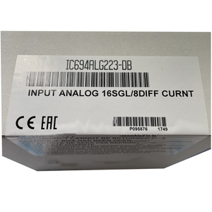 G-E modulo di ingresso Analogue IC694ALG223 - Product Image 1