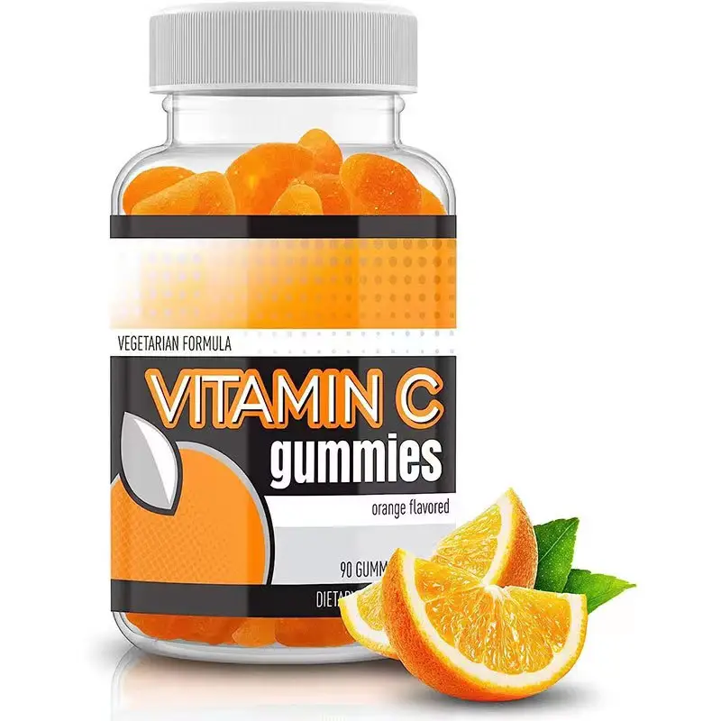 Venda quente Oem Gummy Vitaminas Para Adultos 1000Mg Vitamina B6 & B12 Biotina Gummies suplemento Diário Para Adultos e crianças 60pcs