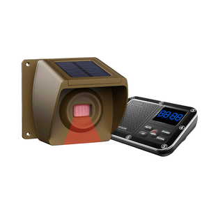 Sistema DE SEGURIDAD RF multizona: Rango de 800m, alarma de movimiento PIR de 4 canales para entrada/garaje - Product Image 1