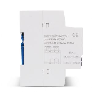 TM624 220V 16A 50Hz 40 Groups School / Factory Bell Controller 1 Second Interval Ring <strong>Timer</strong> Switch Second Control <strong>Timer</strong> Clock - Product Image 4