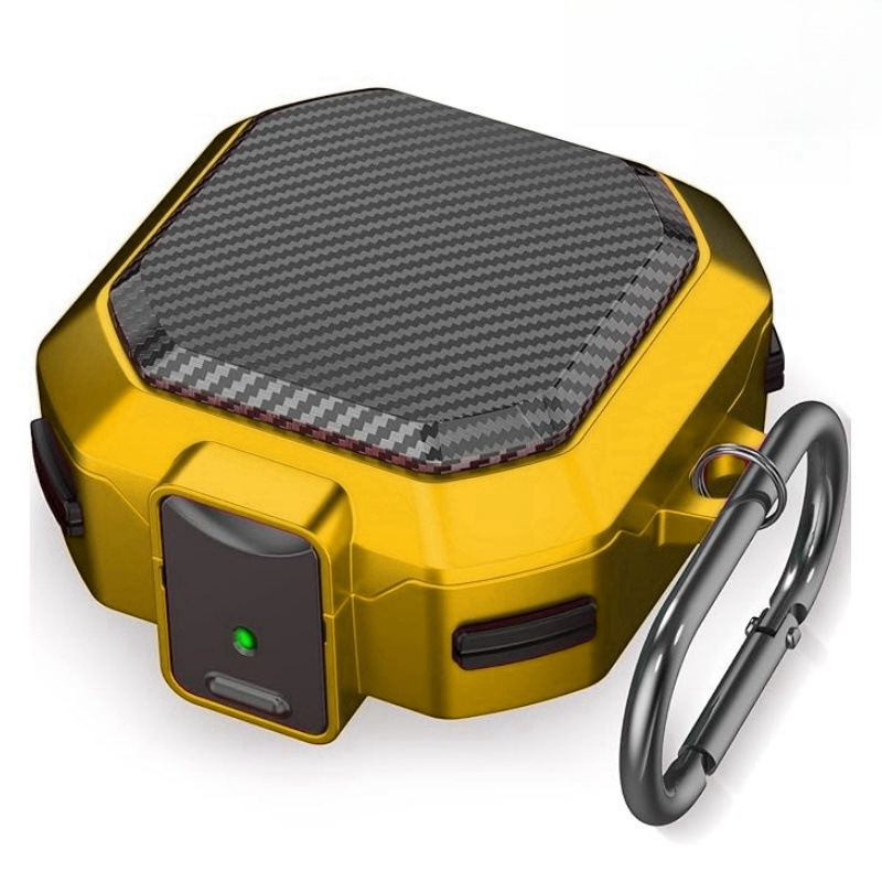 Noir et jaune + fibre de carbone