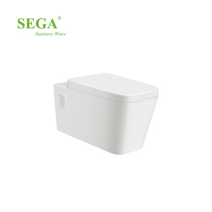 Chaozhou fabrika modern tasarım yüksek kalite bide tuvalet duvar montaj tuvalet çerçevesiz bide ile - Product Image 3