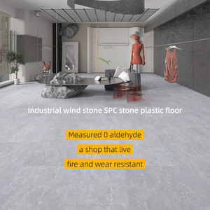 Cheap Price High Quality SPC Flooring Waterproof <strong>3mm</strong> Plastic Colorful <strong>Vinyl</strong> Tile Waterproof Spc Flooring - Product Image 2