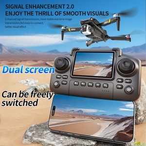 K13最大可折叠无人机，带屏幕遥控无刷电机WiFi手势摄影光流双摄像头FPV Dron - Product Image 4