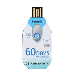 Disposable Type PDF <strong>Single</strong> <strong>Use</strong> <strong>Temperature</strong> <strong>Data</strong> <strong>Logger</strong> EN12830 Comply - Product Image 1