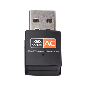 Hot Sale Dual Band 2.4GHz <strong>5GHz</strong> <strong>Wi</strong>-<strong>Fi</strong> Adapter 600Mbps USB 2.0 Wireless Dongle Network Card Combo for Home Office Setups - Product Image 5