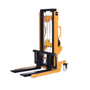 Electric Hydraulic Forklift 1tons 1.6meters Stacker Small <strong>Loading</strong> <strong>and</strong> <strong>Unloading</strong> Truck Manual Forklift - Product Image 3