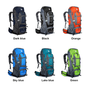 Zaino da trekking Sport all'aperto in Nylon resistente all'acqua esterno zaino da campeggio tattico con copertura antipioggia
