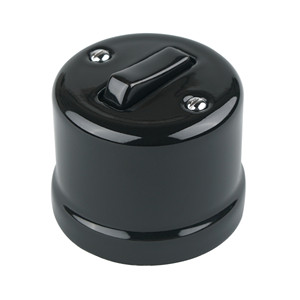 Interruttori della luce della presa elettrica montati su superficie di alta qualità durevoli interruttore a parete a pulsante - Product Image 1