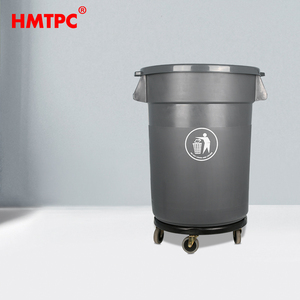 Benzersiz tasarım yuvarlak çöp tenekesi kovaları evrensel Freewheel için 20/32/44/55 galon açık tekerlek-az baz eşleştirme çöp tenekesi - Product Image 5