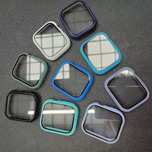 For <strong>Apple</strong> Watch 38 40 42 44 45 49 Mm Liquid Pc With Tempered Glass Protection Cover Case for Iwatch Screen <strong>Fil</strong> - Product Image 5
