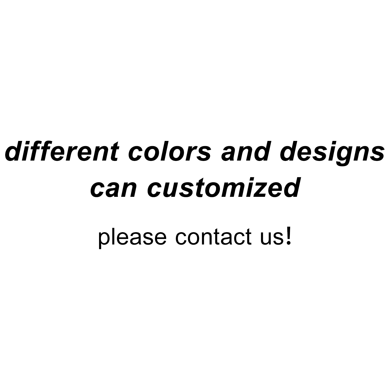 Apoyar cualquier diseño del tamaño y del color
