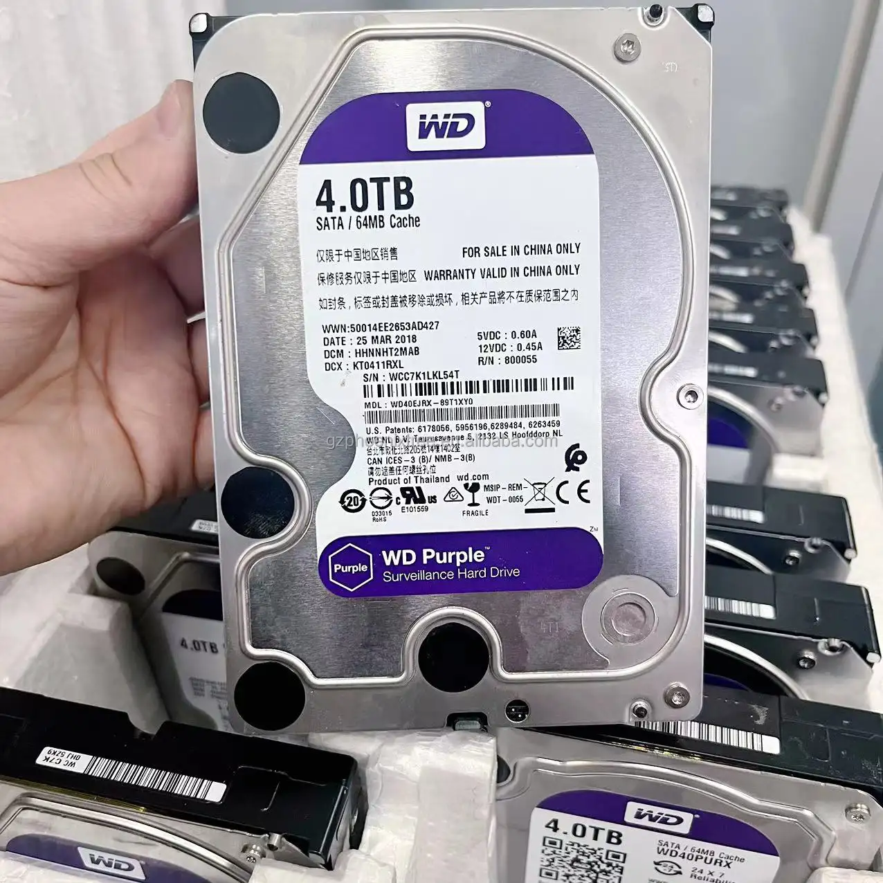 Venda a granel 500GB 1TB 2TB 4TB Disco Rígido Externo Usado Drives Para PC Desktop