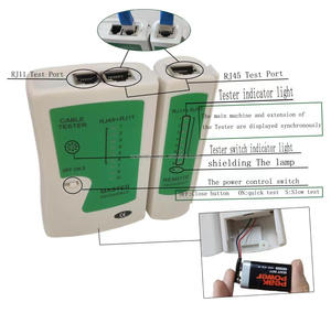 Profesyonel ağ çok Crimper şeritler RJ45 Rj12 RJ11 sıkma dahil olmak üzere ağ kablo test cihazı 5/9 in 1 Rj45 ağ araç kiti - Product Image 3
