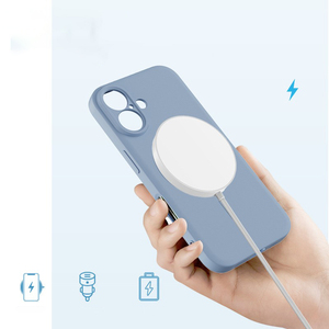 Her şey dahil ince delikler sıvı TPU kılıf Apple 17 XR uyumlu enjeksiyon teknolojisi manyetik şarj cep telefonu özellikleri - Product Image 4