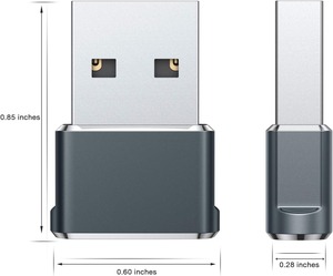 USB-C Buchse zu einem männlichen OTG-Ladegerät USB zu USB C Adapter Konverter für Smartwatches Telefone Tablets Mehr Adapter & Anschlüsse - Product Image 2