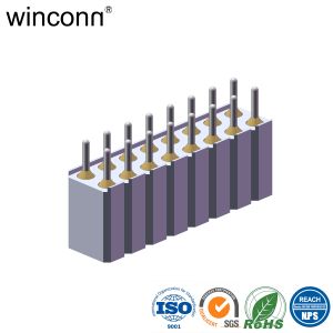 2.54 <strong>2.0</strong> 1.27 1.0mm Straight DIP Double Row Female Pin Box Male Header Round Female Header IC <strong>Socket</strong> - Product Image 4