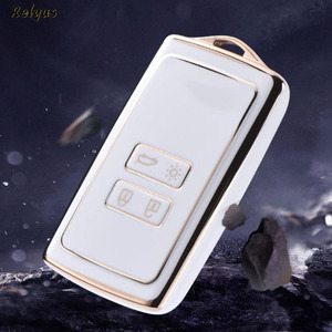 Soft TPU Car Remote <strong>Key</strong> Case Cover Shell Fob for Renault <strong>Megane</strong> Scenic 2003 Keyless Protector Bag Holder Fob Auto Accessories - Product Image 5