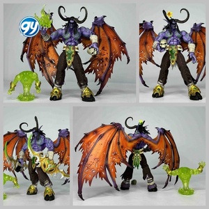 รูปปั้นหุ่นสะสมอะนิเมะ World of Warcraft Illidan Stormrage betrayer เด็กแสงเงารูปปั้นอะนิเมะ - Product Image 5