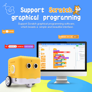 Kidsbits 7 + שנים ילדים מרובים פונקציה חכמה רובוט רובוט מכונית קוד גזע רובוט עבור <span class=keywords><strong>arduino</strong></span>