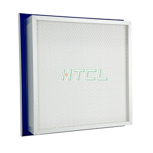 Cassette loại lọc H14 bể chứa chất lỏng sâu pleat Gel con dấu HEPA Bộ lọc không khí khung nhôm tách - Product Image 5