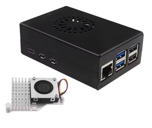 2025 Kit assemblaggio Computer a scheda singola custodia industriale per Raspberry Pi 5 modello B