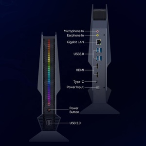 Gaming Mini PC In-tel Core I7 I9 GTX1650 USB3.0 WIFI4.0 Type C Bluetooth LAN Three Screen Display <strong>Computer</strong> - Product Image 6