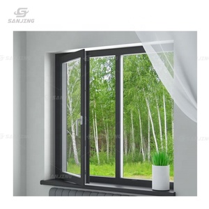 Finestre residenziali personalizzate di alta qualità e finestre a battente con profilo in alluminio - Product Image 6