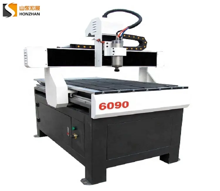 Hot sell high speed 4 axis 6090 CNC router cutting milling machine with rotary device