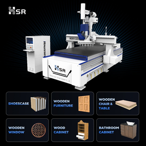 Hausser Cncルーターマシンウッド3D 3軸4軸20ツールディスクAtc Cncルーター自動ローディングシステム付き - Product Image 1