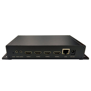 Tragbarer HD H.264 H.265 4-Kanal-Video-Encoder unterstützt RTMP-UDP-Protokolle für Live-Streaming und Radio-/TV-Übertragung - Product Image 2