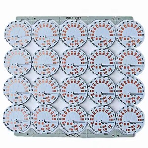 แผงวงจร PCB แบบเปลือยสำหรับงาน OEM แผงวงจรอิเล็กทรอนิกส์ PCB ไฟ LED Cu-Base Cem1แผงวงจร Fr4 - Product Image 2