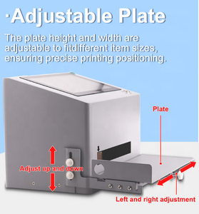 Intelligent Static <strong>Coding</strong> Machine Manual Production Date Coder Two-dimensional Code Barcode Desktop Hot Foam Inkjet Printer - Product Image 3