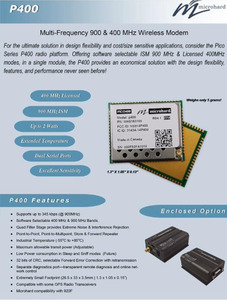 Microhard-Módulo de cifrado de datos inalámbrico MHS185120, 400 MHz, 900 y MHz, módulos RF - Product Image 6