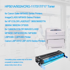 Canon mfclass MF8450 serisi yazıcı Toner için Canon 317 Toner kartuşları 501A Q6470A 502A uyumlu Toner kartuşları - Product Image 5