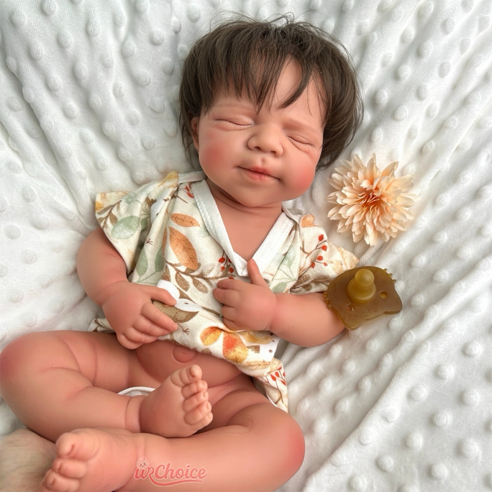 cheveux raides bruns