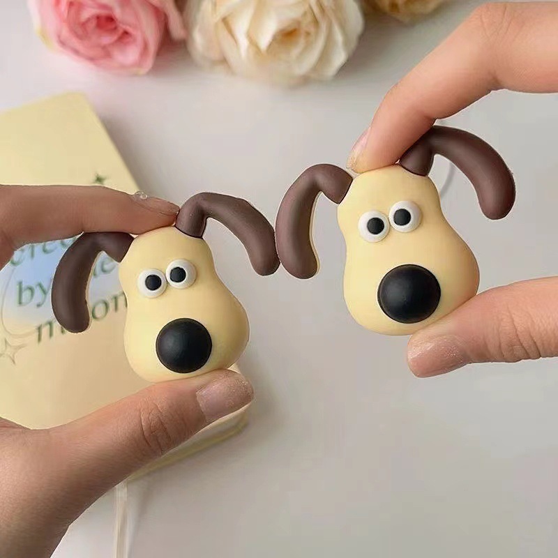 dog head sticker