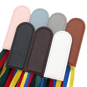 Hot Sale Bible Ribbon Bookmarks for Reader Ribbon Markers PU Leather Strip Bookmark for Students <strong>Reading</strong> Bookmark Promotion <strong>Gift</strong>