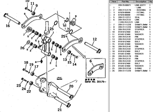 סיכות דלי חפירה וסיכות 209-70-53141 עבור PC600-8 מידות סיכה דלי PC650-7 מחפר - Product Image 6