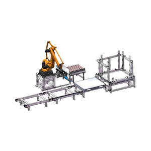 Paletizador automático con robot de juntas Máquina empacadora de PVA de pila de carga y descarga para envolver alimentos Bolsas y bolsas de papel - Product Image 4