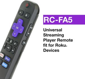 Replacement OEM Voice Universal <strong>Remote</strong> Control for <strong>All</strong> Roku Streambar Soundbar and Streaming Stick - RC-81RC-FA5 <strong>Remote</strong> Control - Product Image 5