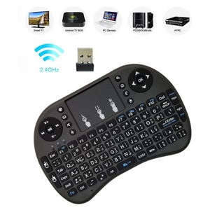 Idioma de soporte al por mayor: teclado inalámbrico árabe i8 Air Mouse con panel táctil para Android TV Box, Smart TV y PC Tablet - Product Image 4