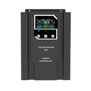 12v 24v 48v литиевая батарея автомобильный регулятор управления солнечной батареей Bluetooth и WIFI модуль 80a Mppt Солнечный контроллер - Product Image 1