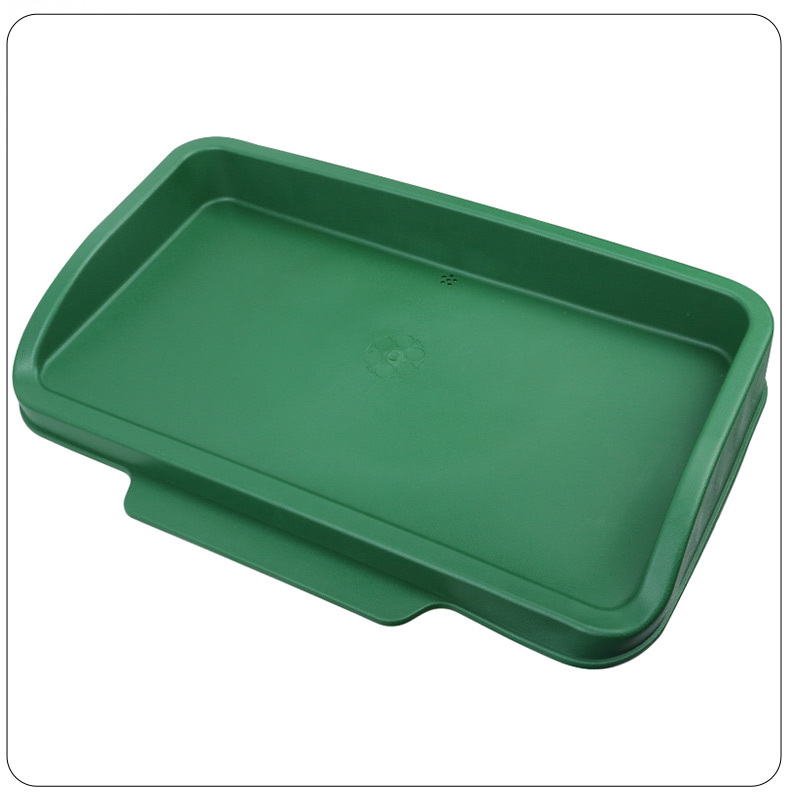 Plateau à boules vert